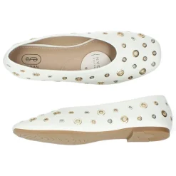Witte ballerina's