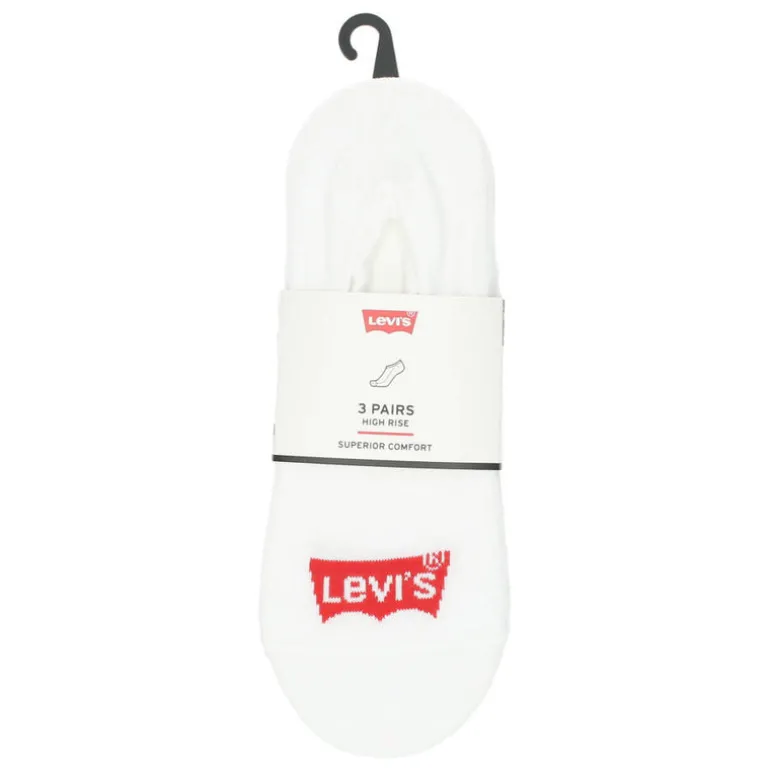 Witte kousen Footie High Rise