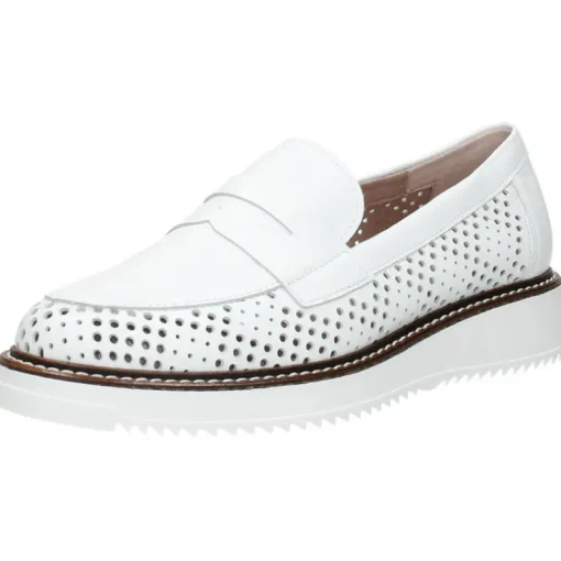 Witte loafers