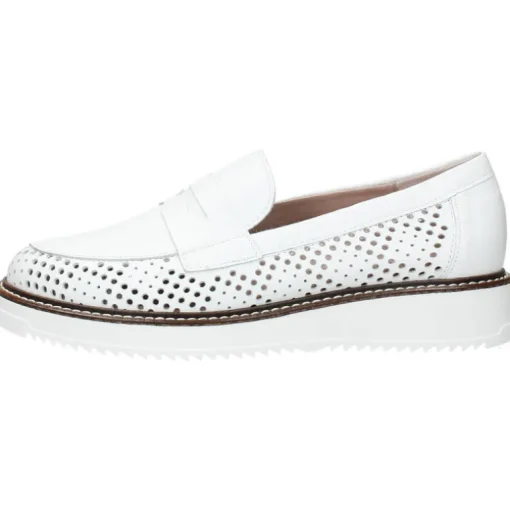 Witte loafers
