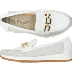 Witte loafers