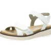 Witte sandalen
