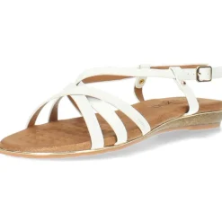 Witte sandalen