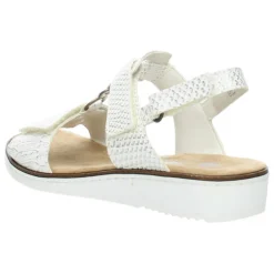 Witte sandalen