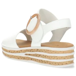 Witte sandalen