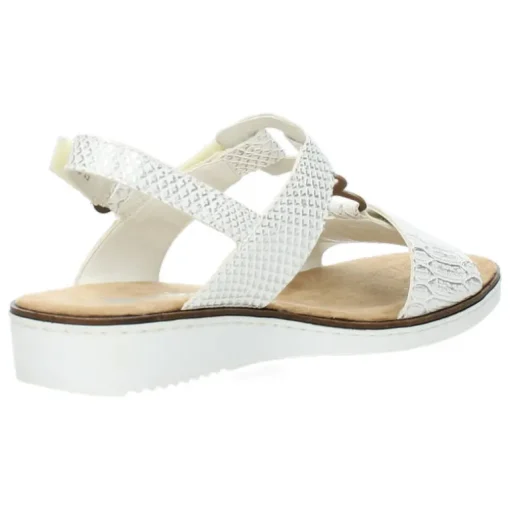 Witte sandalen