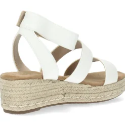 Witte sandalen