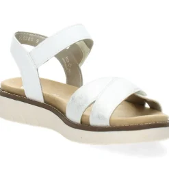 Witte sandalen