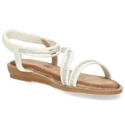 Witte sandalen