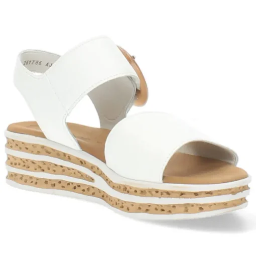 Witte sandalen