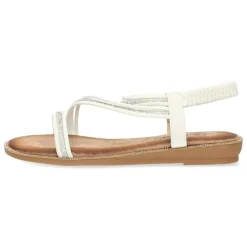Witte sandalen