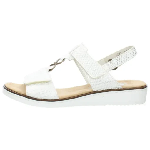 Witte sandalen