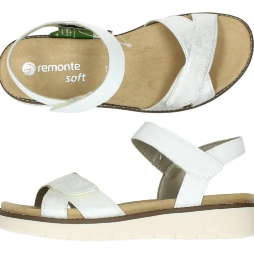 Witte sandalen