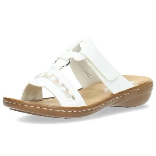 Witte slippers