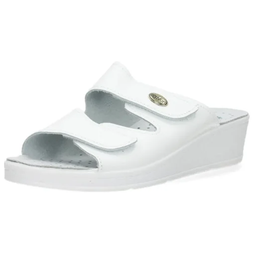 Witte slippers