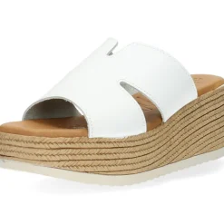 Witte slippers