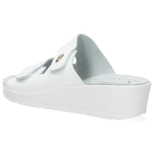 Witte slippers