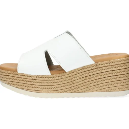 Witte slippers