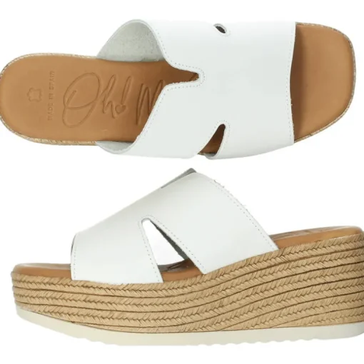 Witte slippers