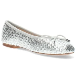 Zilveren ballerina's