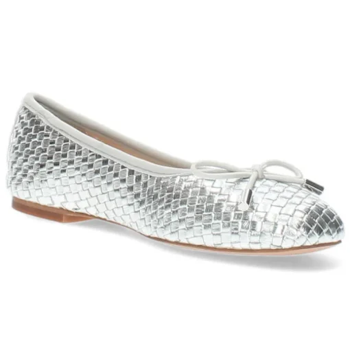 Zilveren ballerina's