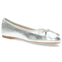 Zilveren ballerina's
