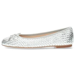 Zilveren ballerina's