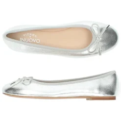 Zilveren ballerina's