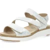 Zilveren sandalen