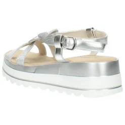 Zilveren sandalen