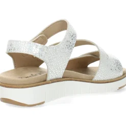 Zilveren sandalen