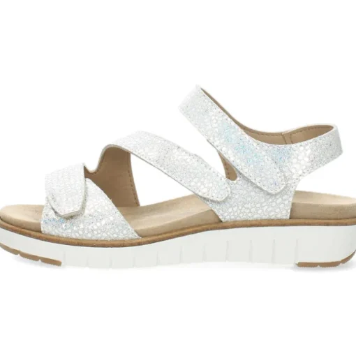 Zilveren sandalen