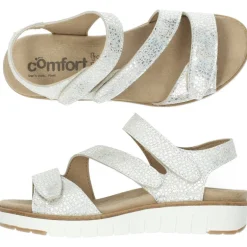 Zilveren sandalen