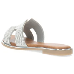 Zilveren slippers