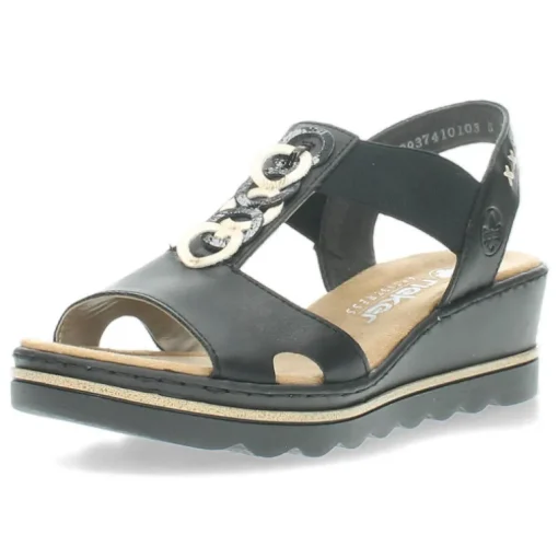 Zwarte sandalen