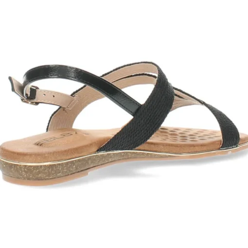 Zwarte sandalen