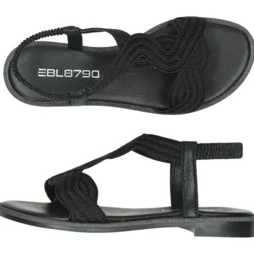 Zwarte sandalen