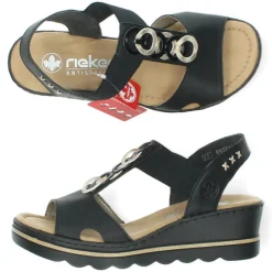 Zwarte sandalen