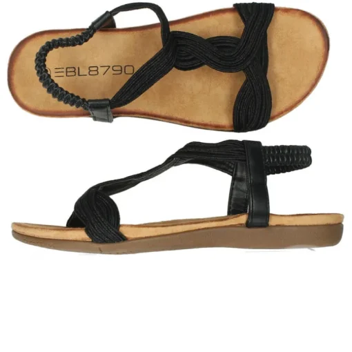 Zwarte sandalen