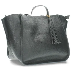 Zwarte shopper