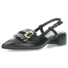 Zwarte slingbacks