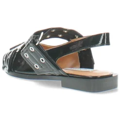 Zwarte slingbacks