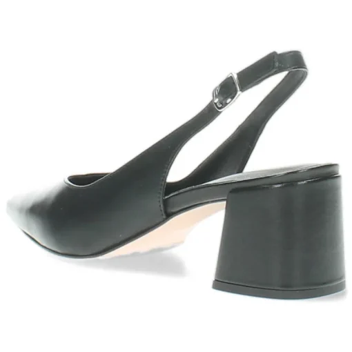 Zwarte slingbacks