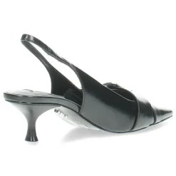 Zwarte slingbacks
