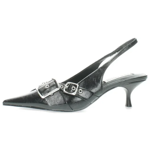 Zwarte slingbacks