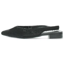 Zwarte slingbacks