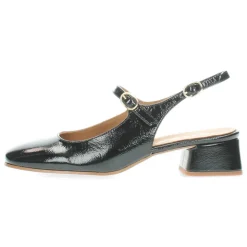 Zwarte slingbacks