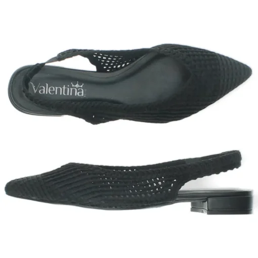 Zwarte slingbacks