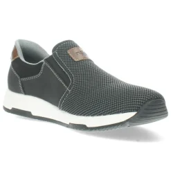 Zwarte slip-ons