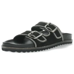Zwarte slippers